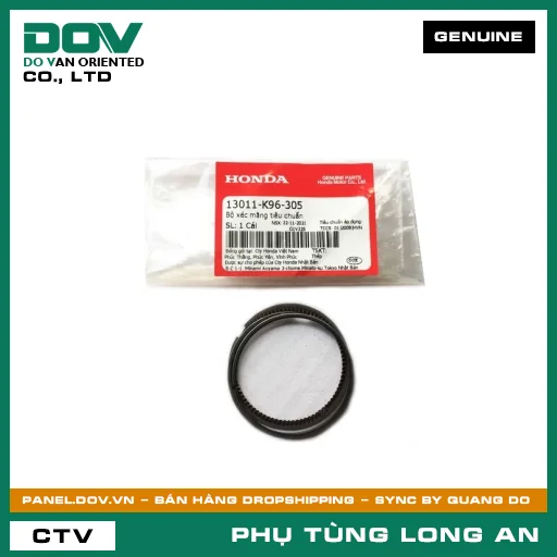 BỘ XÉC MĂNG TIÊU CHUẨN HONDA LEAD 125, PCX 125/150 — 13011K96305