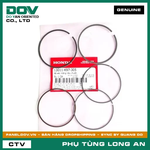 BỘ XÉC MĂNG TIÊU CHUẨN HONDA PCX, PCX 125/150 — 13011K97305