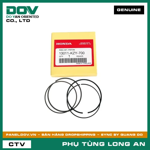 BỘ XÉC MĂNG TIÊU CHUẨN (0.00) HONDA SH 125/150 — 13011KZY700