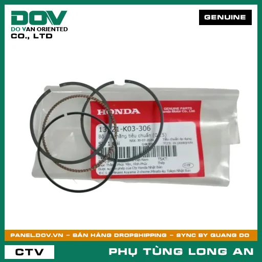 BỘ XÉC MĂNG TIÊU CHUẨN (0.25) HONDA WAVE RSX 110 — 13021K03306