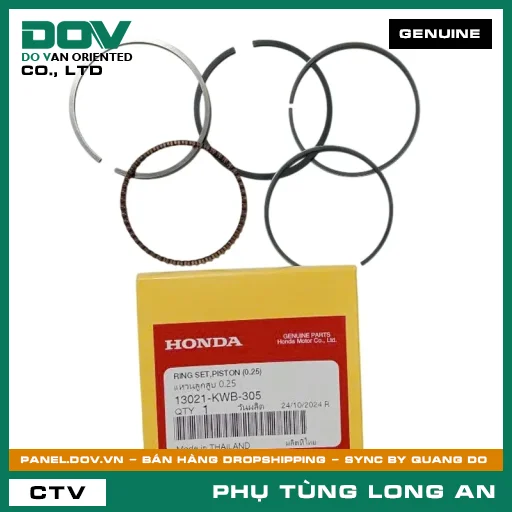 BỘ XÉC MĂNG CỐT 1 (0.25) HONDA WAVE RSX 110 — 13021KWB305