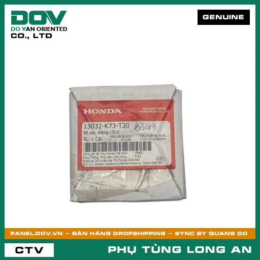 BỘ XÉC MĂNG CỐT 2 HONDA FUTURE 125 — 13032K73T30