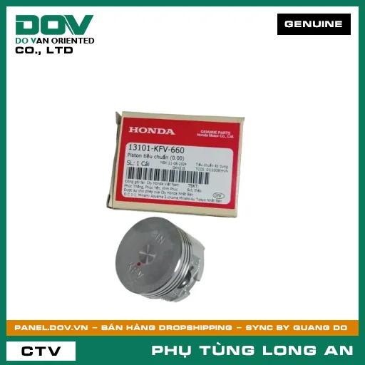 PISTON TIÊU CHUẨN (0.00) HONDA WAVE ALPHA — 13101KFV660