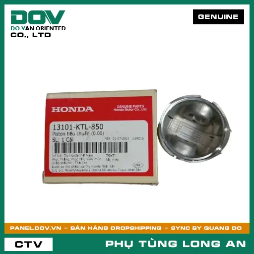 PISTON TIÊU CHUẨN (0.00) HONDA WAVE 100, WAVE ALPHA — 13101KTL850