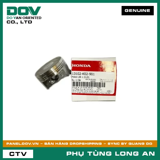PISTON CỐT 1 (0.25) HONDA — 13102K02901