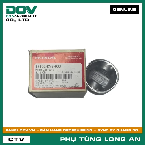 PISTON(0.25) CỐT 1 HONDA AIR BLADE 110, CLICK 110 — 13102KVB900