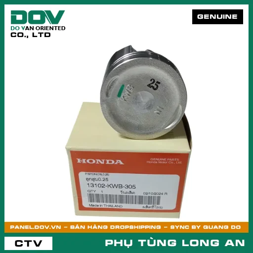 PISTON CỐT 1 (0.25) HONDA WAVE RSX 110 — 13102KWB305