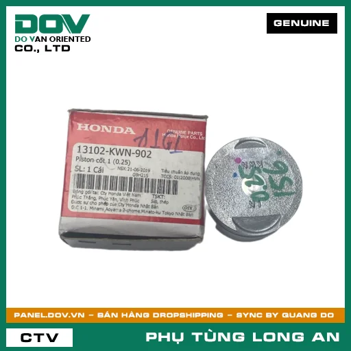 PISTON CỐT 1 (0.25) HONDA PCX — 13102KWN902