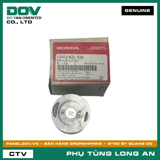 PISTON CỐT 1 (0.25) HONDA VISION 110 — 13102KZL930