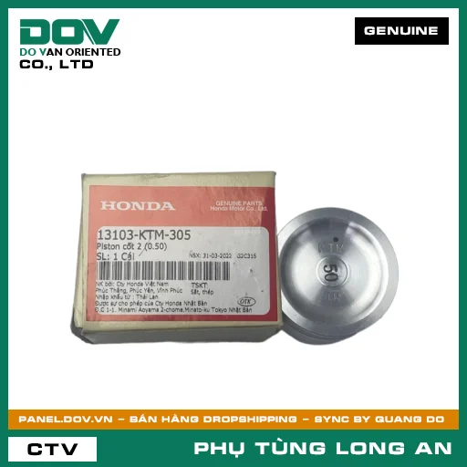 PISTON CỐT 2 (0.50) HONDA — 13103KTM305