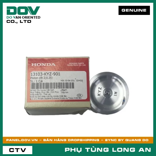 PISTON CỐT 2(0.25) HONDA FUTURE 125, SUPER CUB C125 — 13103KYZ901