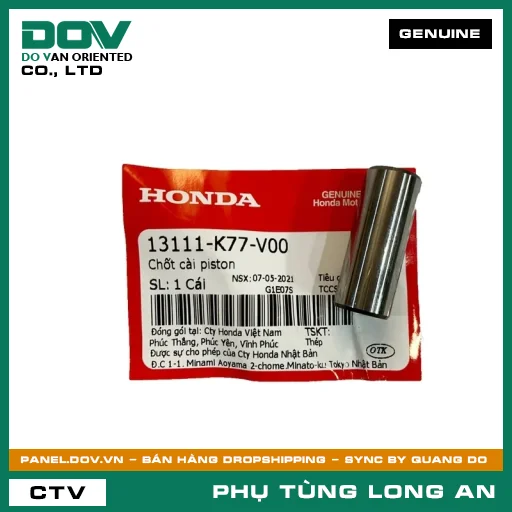 CHỐT CÀI PISTON HONDA LEAD 125, PCX 125/150, SH 125/150, SH MODE — 13111K77V00