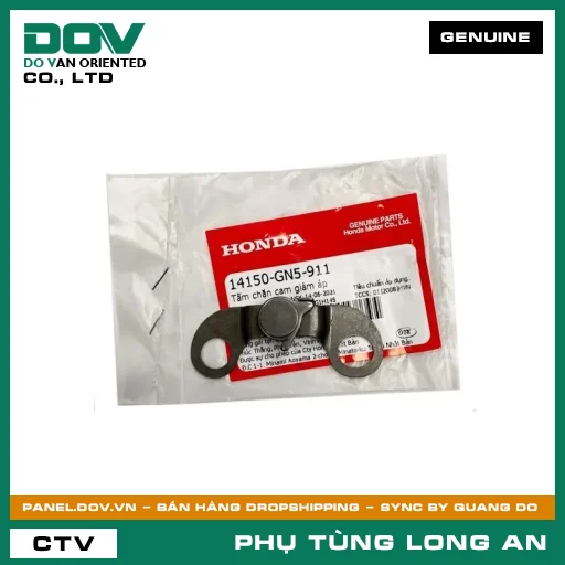 TẤM CHẶN CAM GIẢM ÁP HONDA SUPER DREAM, WAVE 100, WAVE ALPHA — 14150GN5911