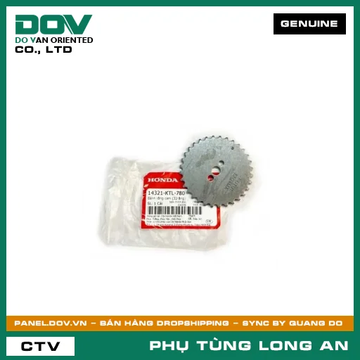 BÁNH RĂNG CAM (32 RĂNG) HONDA SUPER DREAM, WAVE 100, WAVE ALPHA — 14321KTL780