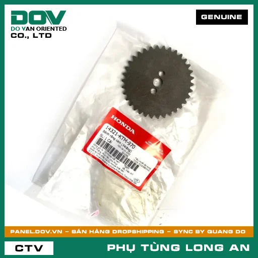 BÁNH RĂNG CAM (34RĂNG) HONDA FUTURE NEO — 14321KTM970