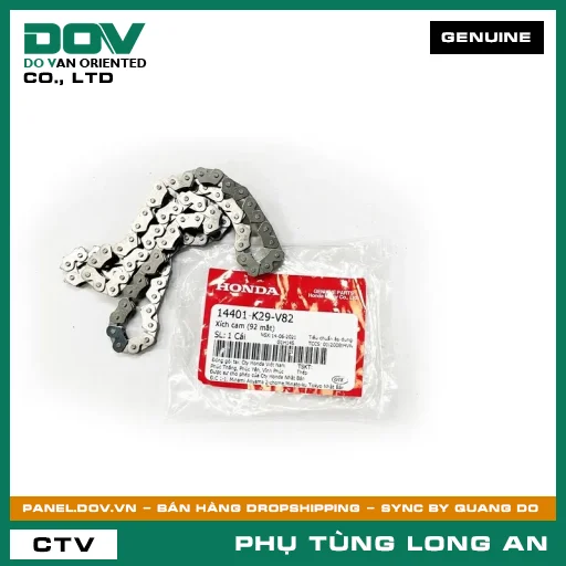 XÍCH CAM (92 MẮT) HONDA AIR BLADE 125/150, AIR BLADE 125/160, LEAD 125, PCX 160, SH 125/150, SH 125/160, SH MODE, VARIO 160 — 14401K29V82