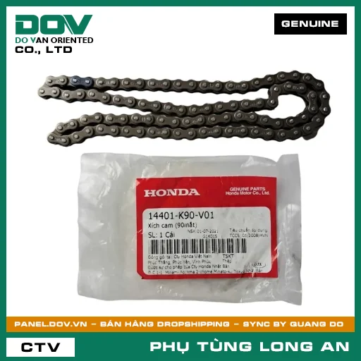XÍCH CAM (90MẮT) HONDA WAVE ALPHA 110, WAVE RSX 110 — 14401K90V01
