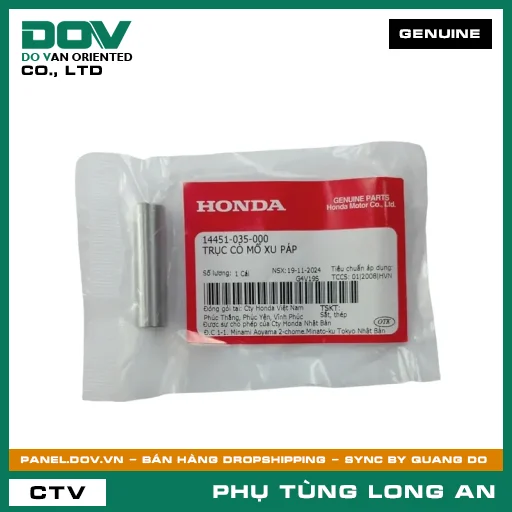 TRỤC CÒ MỔ XU PÁP HONDA SUPER DREAM, WAVE 100, WAVE ALPHA — 14451035000
