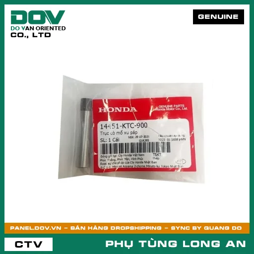 TRỤC CÒ MỔ XU PÁP HONDA FUTURE 125, MSX 125, SUPER CUB C125 — 14451KTC900