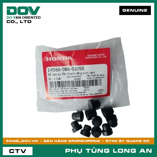 BỘ CAO SU ĐẦU THANH CĂNG XÍCH CAM HONDA MONKEY — 14566086030SS
