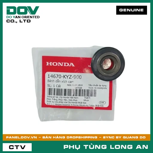 BÁNH DẪN XÍCH CAM HONDA FUTURE 125, MSX 125, SUPER CUB C125 — 14670KYZ900
