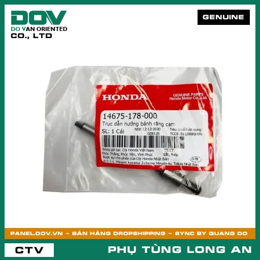 TRỤC DẪN HƯỚNG BÁNH RĂNG CAM HONDA SUPER DREAM, WAVE 100, WAVE ALPHA — 14675178000