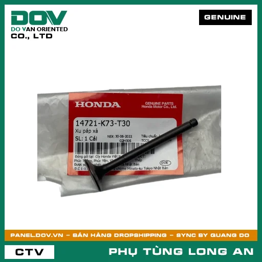 XU PÁP XẢ HONDA FUTURE 125, SUPER CUB C125 — 14721K73T30