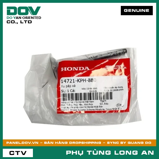 XU PÁP XẢ HONDA FUTURE 125, FUTURE NEO, MSX 125 — 14721KPH880