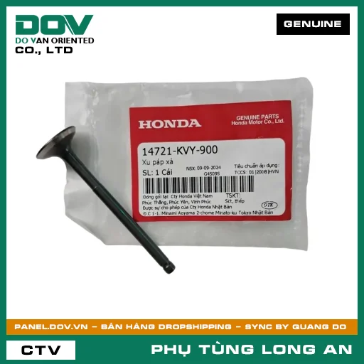 XU PÁP XẢ HONDA BLADE 110, DREAM 110, VISION 110, WAVE RSX 110 — 14721KVY900