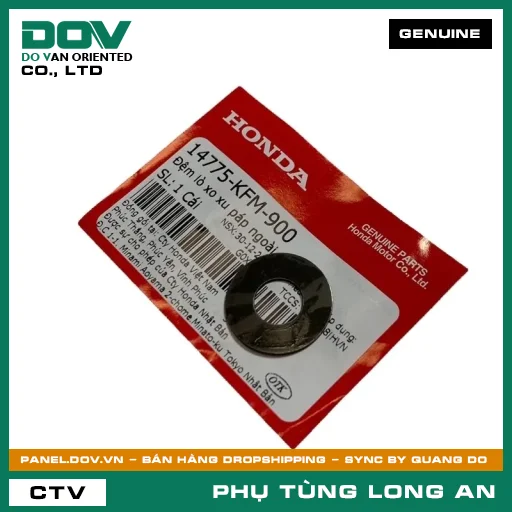 ĐỆM LÒ XO XU PÁP NGOÀI HONDA FUTURE NEO, SUPER DREAM, WAVE 100, WAVE ALPHA — 14775KFM900