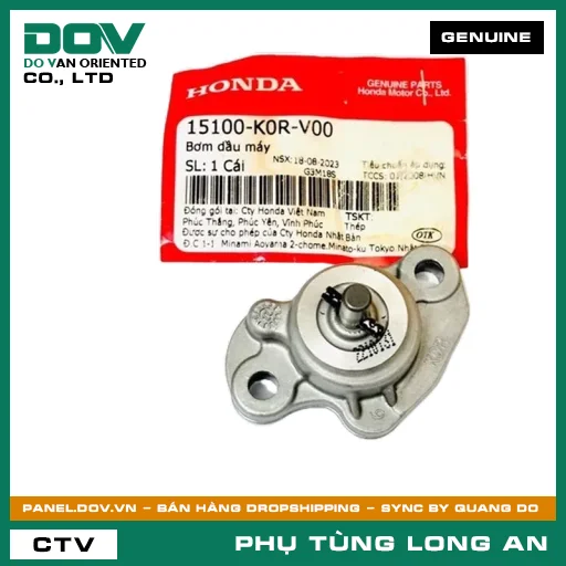 BƠM NHỚT MÁY HONDA AIR BLADE 125/160, LEAD 125, PCX 160, SH 125/150, SH 125/160, SH MODE, VARIO 160 — 15100K0RV00