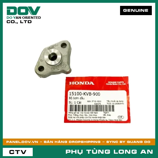BỘ BƠM NHỚT HONDA AIR BLADE 110, CLICK 110, VISION 110 — 15100KVB900