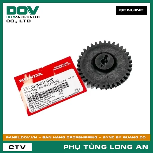 BÁNH RĂNG BƠM NHỚT HONDA AIR BLADE 125, AIR BLADE 125/150, LEAD 125, PCX, PCX 125, PCX 125/150, SH 125/150, SH MODE — 15133KWN900