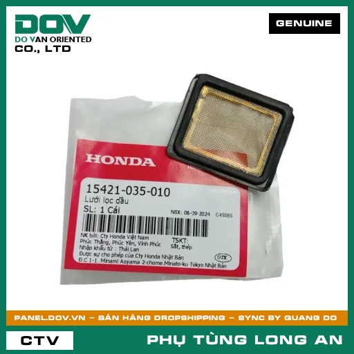 LƯỚI LỌC NHỚT HONDA BLADE 110, DREAM 110, FUTURE 125, FUTURE NEO, SUPER DREAM, WAVE ALPHA, WAVE ALPHA 110, WAVE RSX 110 — 15421035010