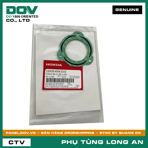 GIOĂNG NẮP LỌC NHỚT LY TÂM HONDA BLADE 110, WAVE ALPHA 110, WAVE RSX 110 — 15439KYKD10