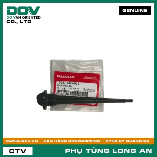 THƯỚC THĂM NHỚT HONDA SUPER DREAM, WAVE ALPHA — 15651GN5911