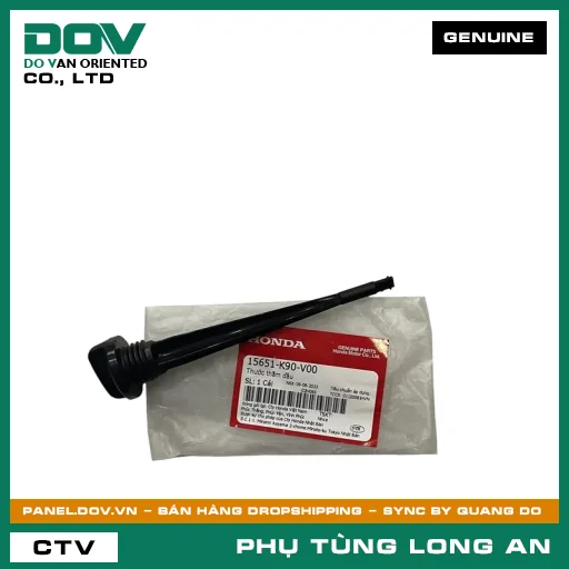 THƯỚC THĂM NHỚT HONDA BLADE 110, FUTURE 125, WAVE ALPHA 110, WAVE RSX 110 — 15651K90V00