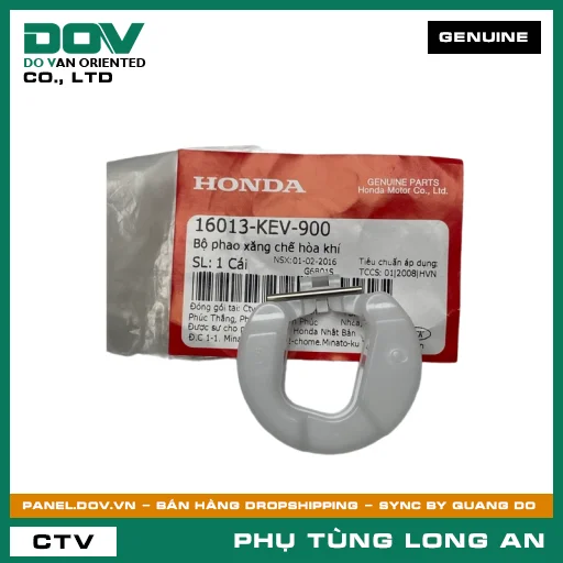 BỘ PHAO XĂNG CHẾ HÒA KHÍ HONDA DREAM 110, SUPER DREAM, WAVE 100, WAVE ALPHA — 16013KEV900