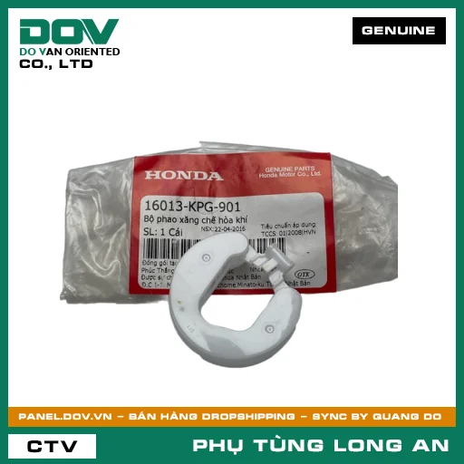 BỘ PHAO XĂNG CHẾ HÒA KHÍ HONDA BLADE 110, FUTURE 125, FUTURE NEO, WAVE ALPHA, WAVE ALPHA 110, WAVE RSX 110 — 16013KPG901