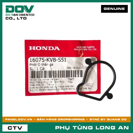 PHỐT O THÂN GA HONDA AIR BLADE 110, VISION 110 — 16075KVBS51