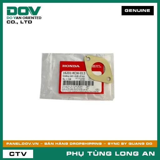 GIOĂNG CÁCH NHIỆT CỔ HÚT HONDA WAVE 100 — 16201KCW013