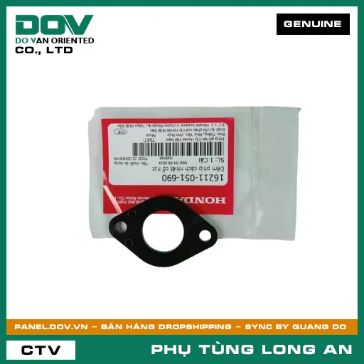 ĐỆM PHÍP CÁCH NHIỆT CỔ HÚT HONDA SUPER DREAM, WAVE ALPHA — 16211051690