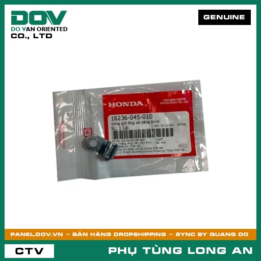 VÒNG GIỮ ỐNG XẢ XĂNG THỪA HONDA  — 16236045010