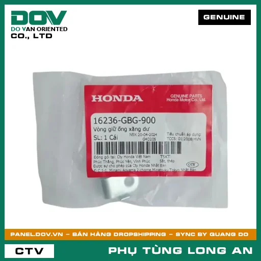 VÒNG GIỮ ỐNG XĂNG DƯ HONDA FUTURE 125, FUTURE NEO, WAVE ALPHA — 16236GBG900