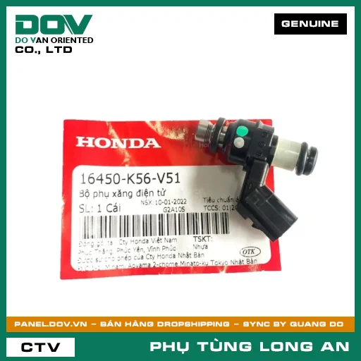 BỘ PHUN NHIÊN LIỆU HONDA WINNER R, WINNER X — 16450K56V51