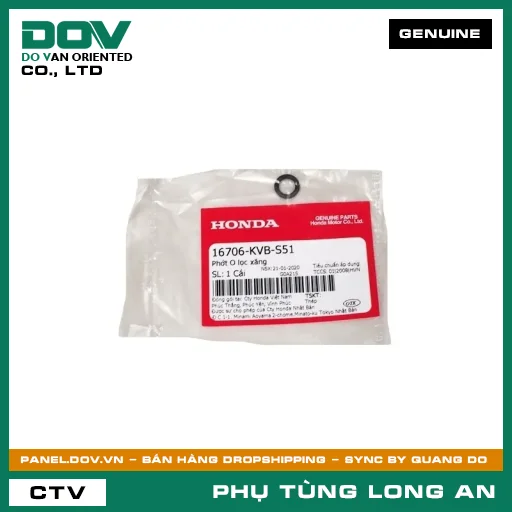 PHỐT O LỌC XĂNG HONDA ADV350, AIR BLADE 110, AIR BLADE 125, FUTURE 125, MSX 125, SH 125/150, SH 350, SH MODE, SUPER CUB C125, WINNER 150, WINNER R, WINNER X — 16706KVBS51