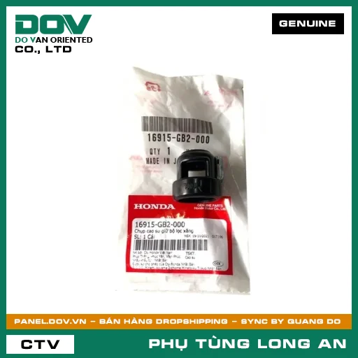 CHỤP CAO SU GIỮ BỘ LỌC XĂNG HONDA — 16915GB2000