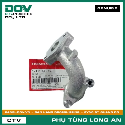 CỔ HÚT HONDA WAVE 100, WAVE ALPHA — 17111KTL850