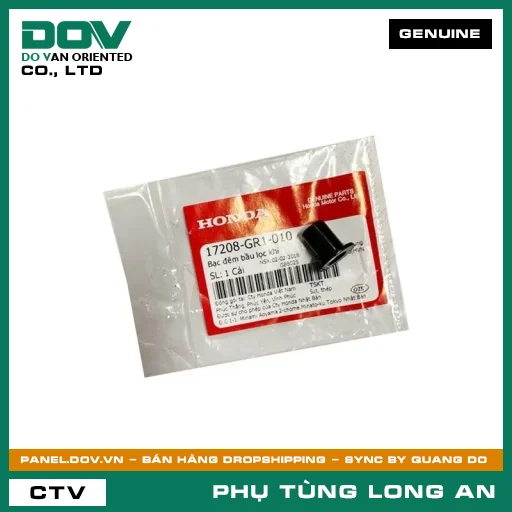 BẠC ĐỆM BẦU LỌC GIÓ HONDA AIR BLADE 125, AIR BLADE 125/150, PCX, PCX 125, SH 125/150, SH MODE — 17208GR1010