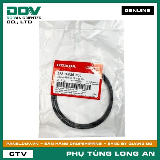 GIOĂNG ĐỆM KÍN TẤM LỌC GIÓ HONDA WINNER 150, WINNER R, WINNER X — 17214K56N00
